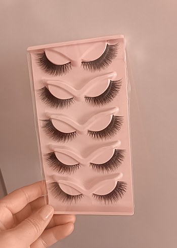 Pembe Kutuda Takma Kirpik Seti - Görsel 3