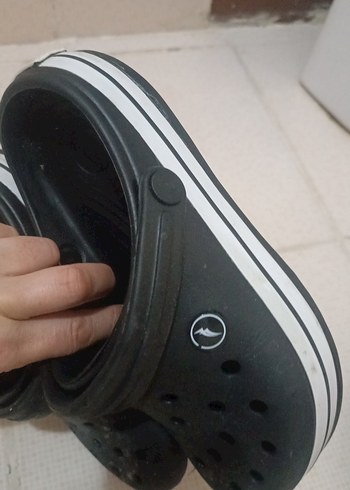 Tokalı Siyah Terlik - Görsel 2