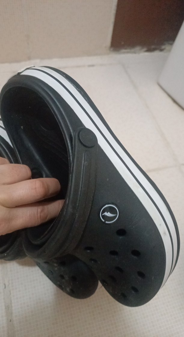 Tokalı Siyah Terlik - Görsel 2