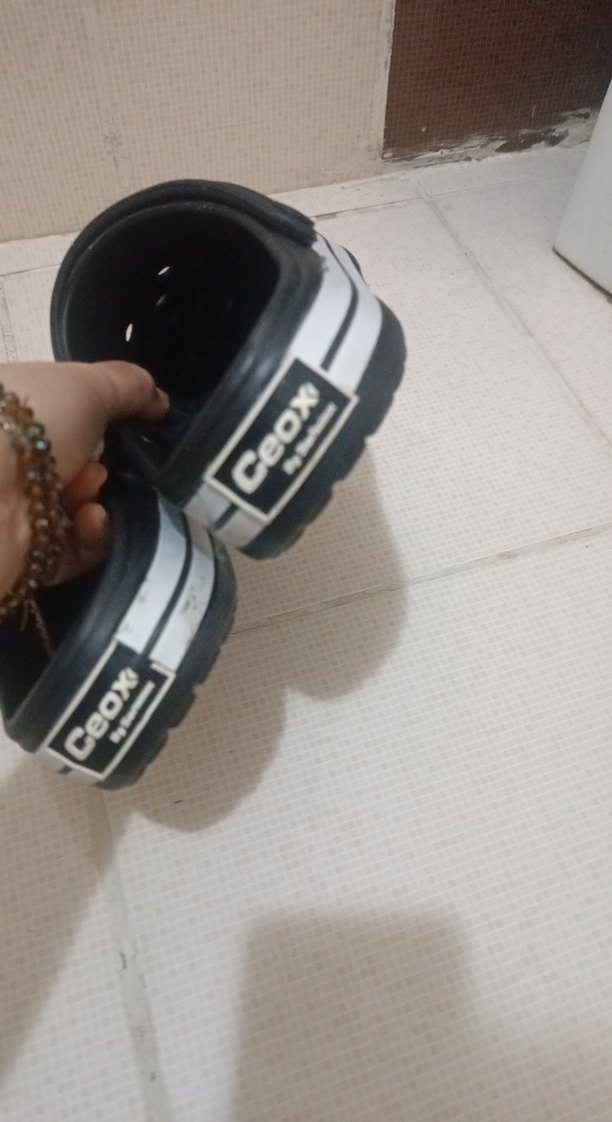 Tokalı Siyah Terlik - Görsel 3