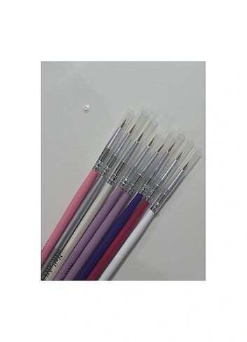 8'Lİ NAİL ART FIRÇA SETİ - Görsel 2