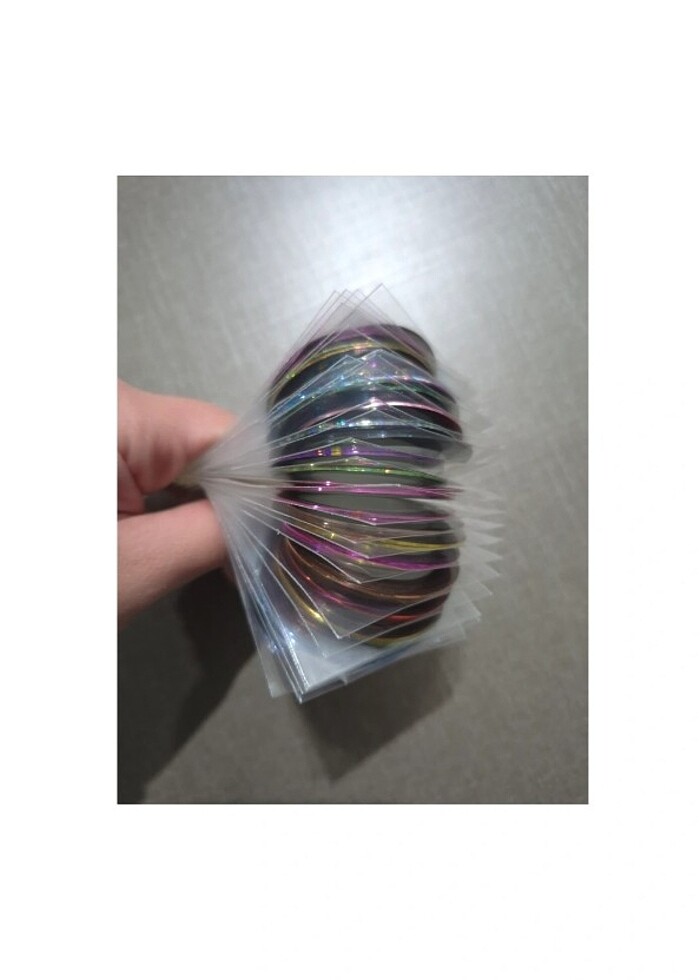 NAİL ART YAPIŞKAN ŞERİT - Görsel 2