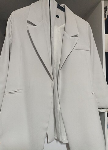 xl Beden Gri blezer ceket