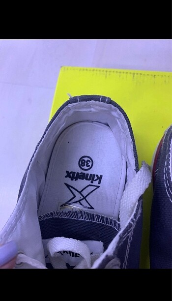 38 Beden Kinetix marka Converse tarzı ayakkabı