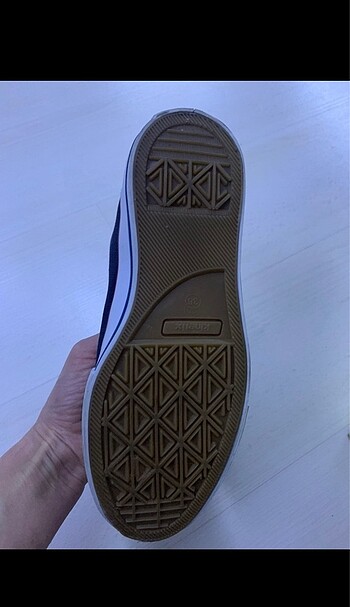 38 Beden lacivert Renk Kinetix marka Converse tarzı ayakkabı