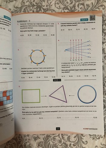  10. Sınıf Matematik Soru Bankası 365 Gün