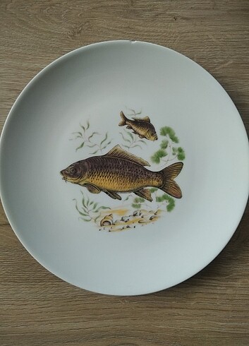 Bavaria balık desenli tabak