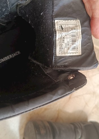 Siyah Deri Erkek Bot - Tokalı Punk Stili - Görsel 5