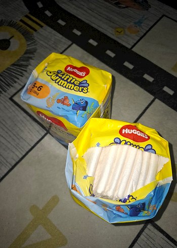 5 Beden: 11-25 kg Beden Renk Huggies Little Swimmers Mayo Bebek Bezi L 11'li