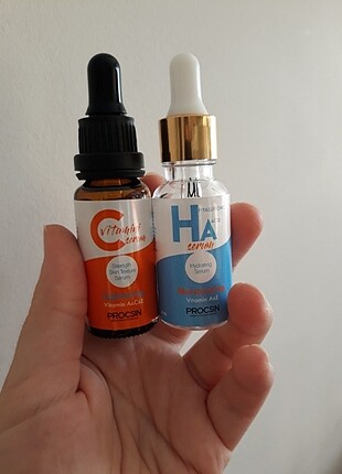 C vitamini ve ha serum