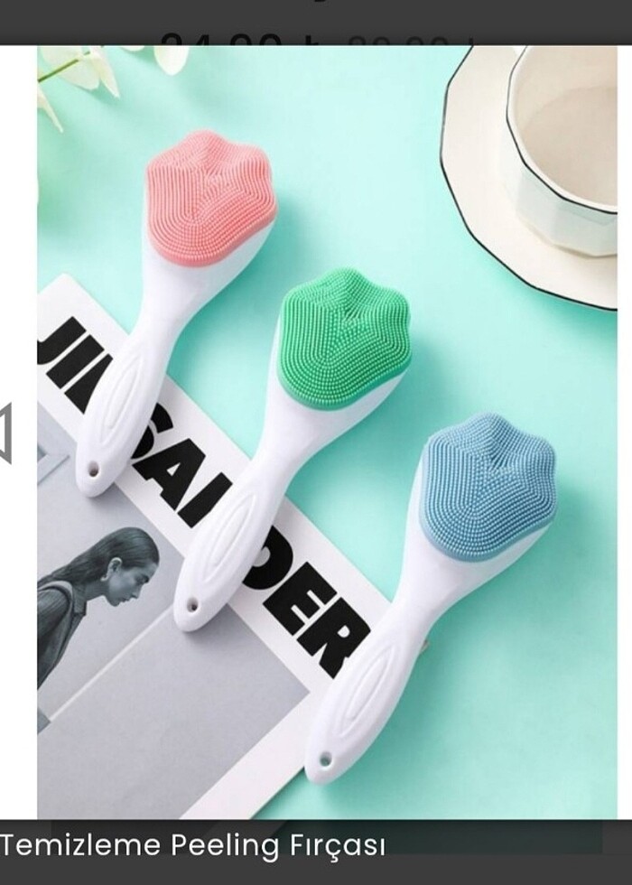 CİLT TEMİZLEME PEELİNG FIRÇASI - Görsel 3