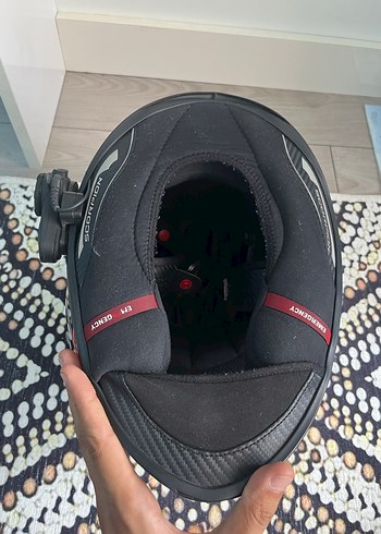 Scorpion r1 eko carbon kn6100 takılı - Görsel 6