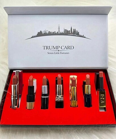  Beden TRUMP CARD 7?Lİ RUJ SETİ