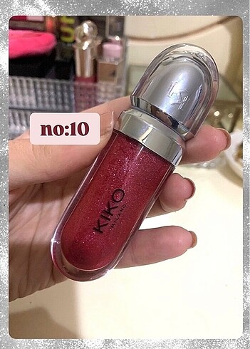Kiko 10 numara gloss