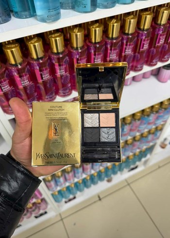 Yves Saint Laurent Couture Clutch Far Paleti - Görsel 3