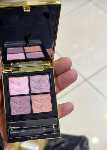 Yves Saint Laurent Couture Mini Clutch Far Paleti - Görsel 2