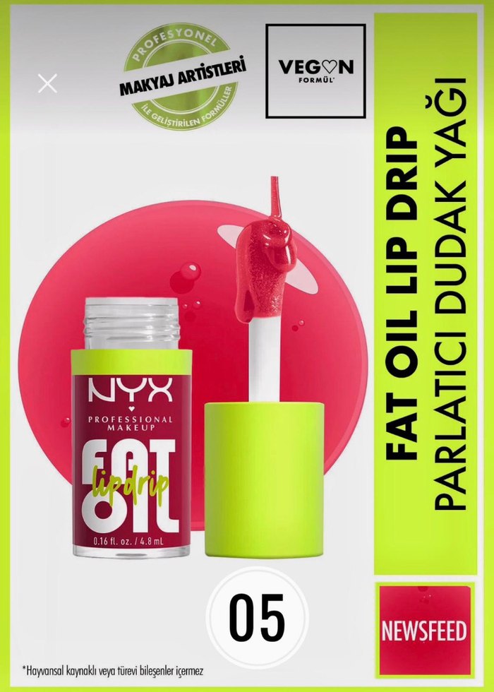 NYX Fat Oil Gloss - Görsel 3