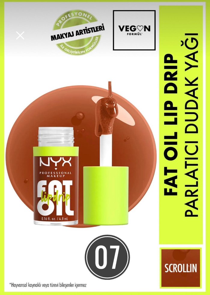 NYX Fat Oil Gloss - Görsel 2