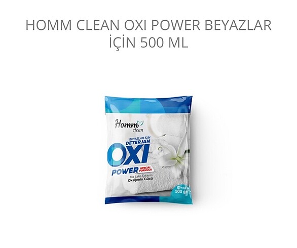 Homm Bitkisel Oxi Power
