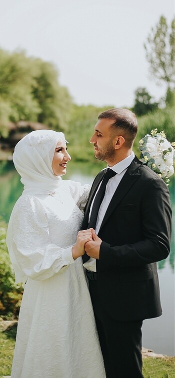 Manuka Nikah Elbisesi