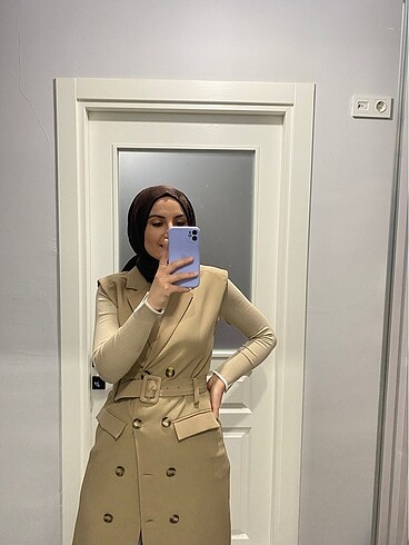 l Beden Zara yelek/elbise