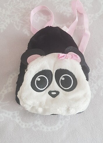 Panda peluş çanta 