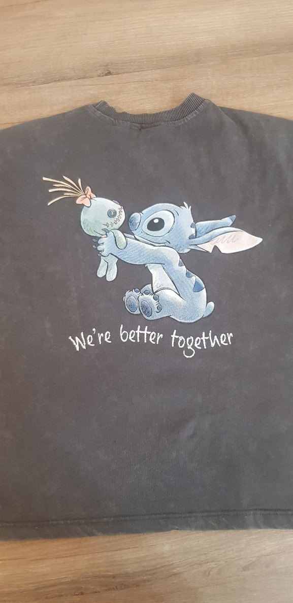 Kız Çocuk Baskılı Tişört Pamuklu Rahat Kesim - Görsel 3