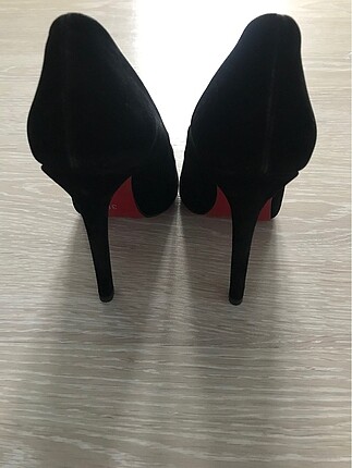 36 Beden siyah Renk İnce topuk stiletto