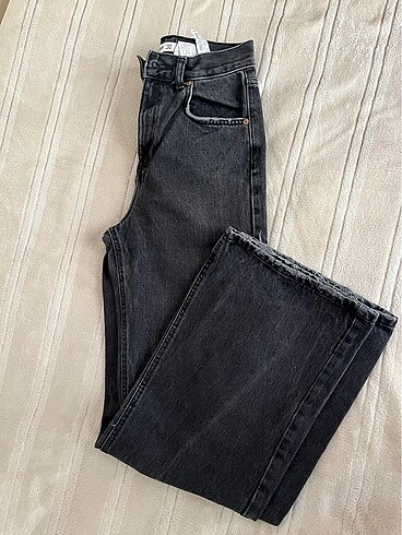 pull and bear wide leg jean
