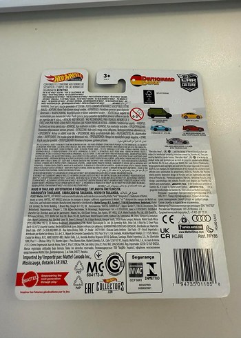 Beden Hot Wheels 1994 AMG-Mercedes C-Serisi Yarış Arabası