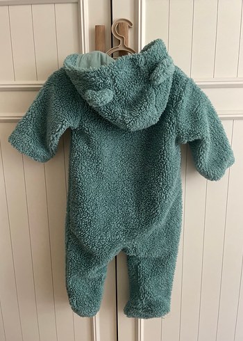 Fisher Price Turkuaz Erkek Bebek Triko Tulum - Görsel 4