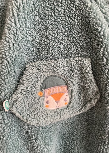 Fisher Price Turkuaz Erkek Bebek Triko Tulum - Görsel 2