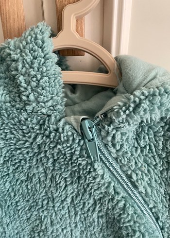 Fisher Price Turkuaz Erkek Bebek Triko Tulum - Görsel 3