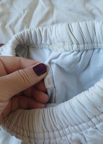 24-36 Ay Beden beyaz Renk Kız Çocuk Pamuklu Baskılı Tulum gibi pijama takımı