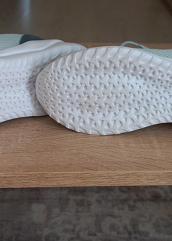 38 Beden mavi Renk Mavi Pastel Bağcıklı Kadın Spor Ayakkabı