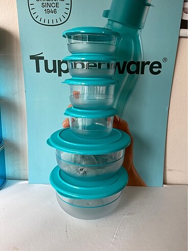 Tupperware Kristalin set