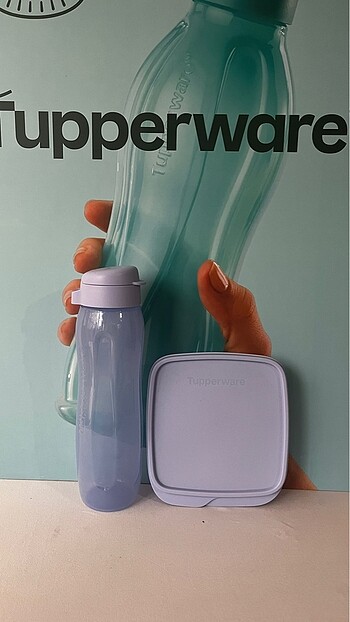 Tupperware Şişe ve Bölmeli beslenme set