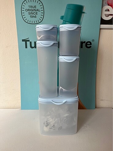 Beden Tupperware Oval Dizayn Set