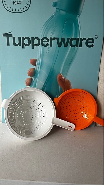 Beden Tupperware Çift Süzgeç