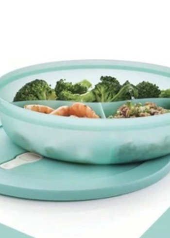 Tupperware Bölmeli Mikrodalga Kabı