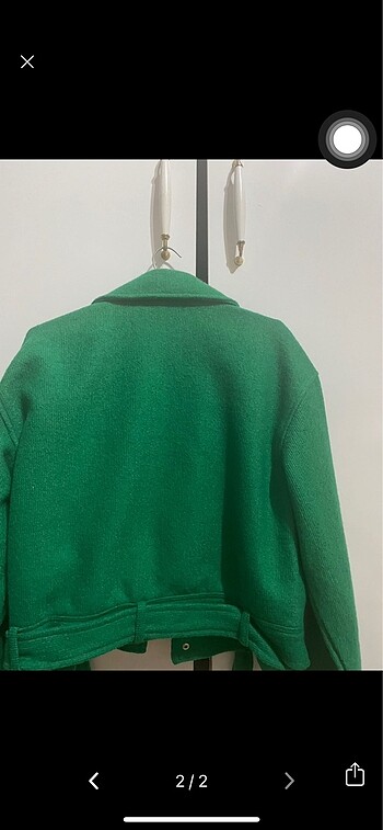 Diğer Yeşil peluş ceket