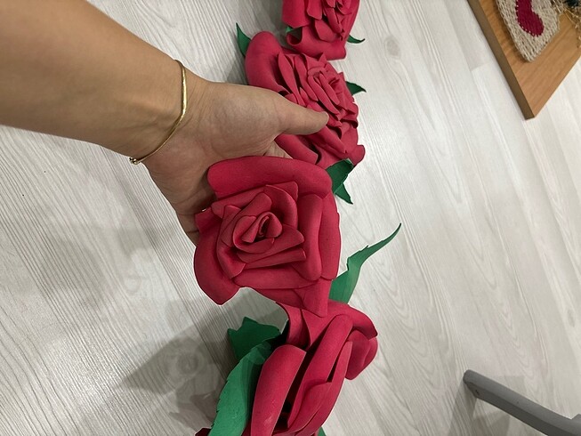  Beden Eva çiçek. El yapımıdır