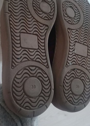 Bordo Süet kadın sneaker Günlük Spor Ayakkabı - Görsel 6