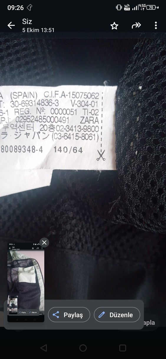 Erkek çocuk Rüzgarlık Kapüşonlu Fermuarlı Mont yağmurluk - Görsel 4