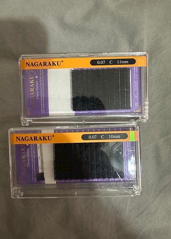 Nagaraku Siyah Takma Kirpik Seti - Görsel 2