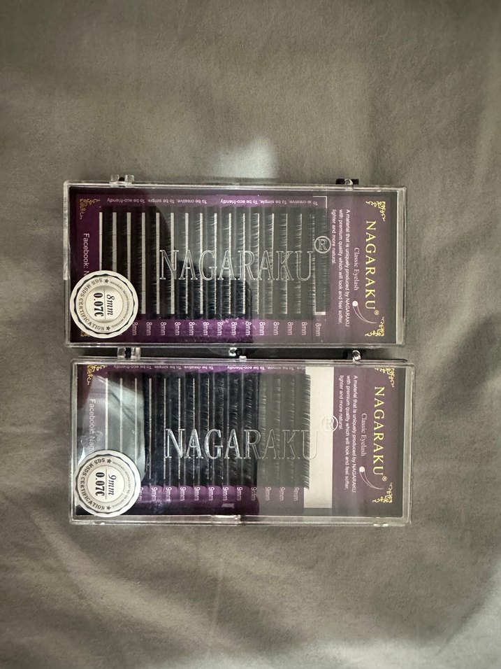 Nagaraku Siyah Takma Kirpik Seti - Görsel 3