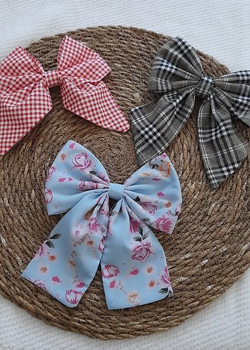 Mavi Çiçekli Bohem Fiyonk Toka - Görsel 7