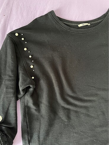 LTB Siyah taşlı sweat