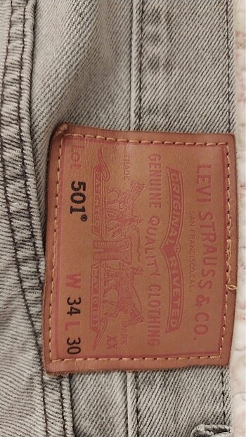 LEVİS 501 erkek jeans