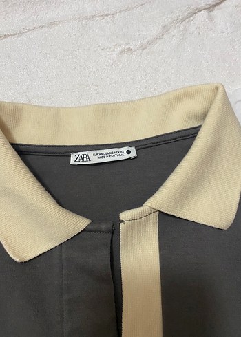 Bej Yaka Detaylı Kadın Sweatshirt - Görsel 5